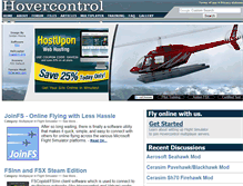 Tablet Screenshot of hovercontrol.com